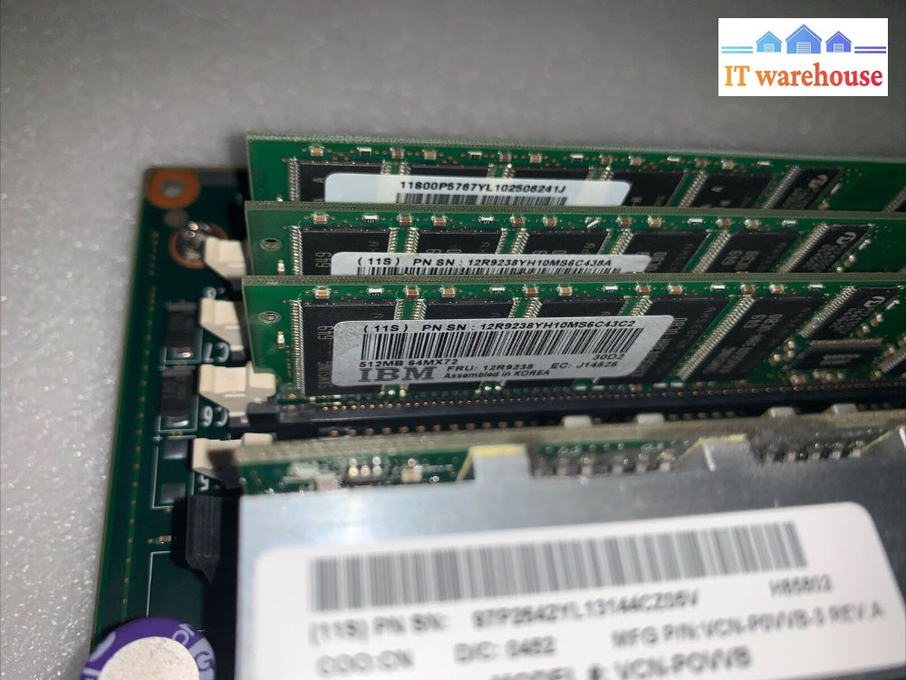 Ibm 07P6829 2-Way Power5 Cuod Processor Card With Ram