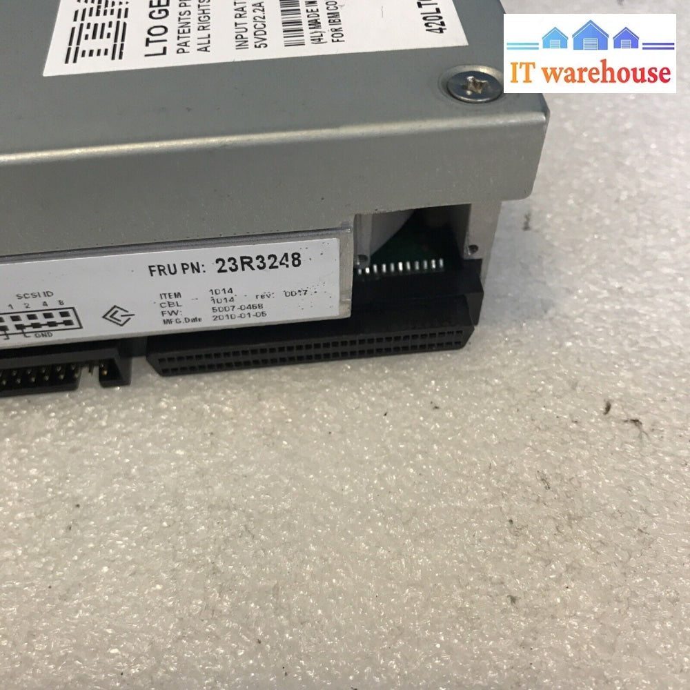 Ibm 23R3248 Ultrium Lto2 200/400Gb Hh Scsi Lvd Tape Drive
