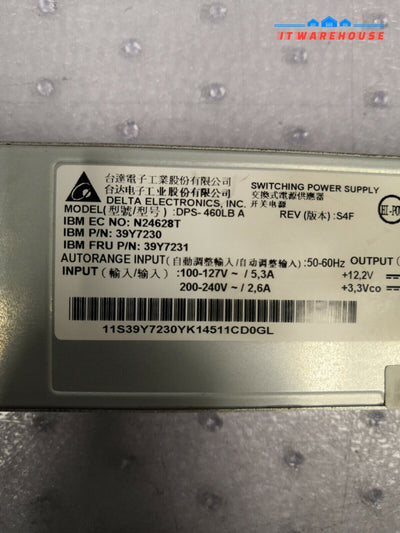 + Ibm 39Y7231 460W 460 Watts Switching Power Supply Psu Delta Dps-460Lb A @@@