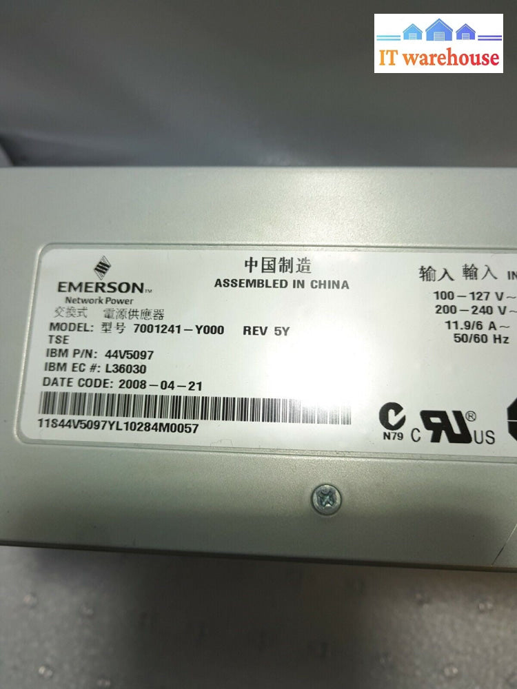 - IBM 44V5097 EMERSON 7001241-Y000 950W POWER SUPPLY