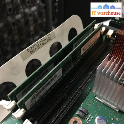 Ibm 53P4330 42R7380 System Board Mainboard Iseries I5 As/400 With Cpu/ Ram