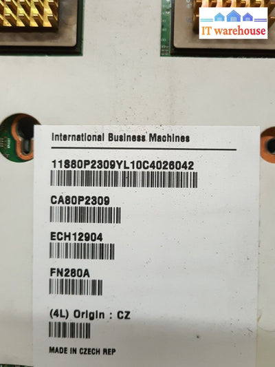 - Ibm 80P2319 80P2316 80P2309 11S80P2309 Av950-00374 System Board For 7038-6M2