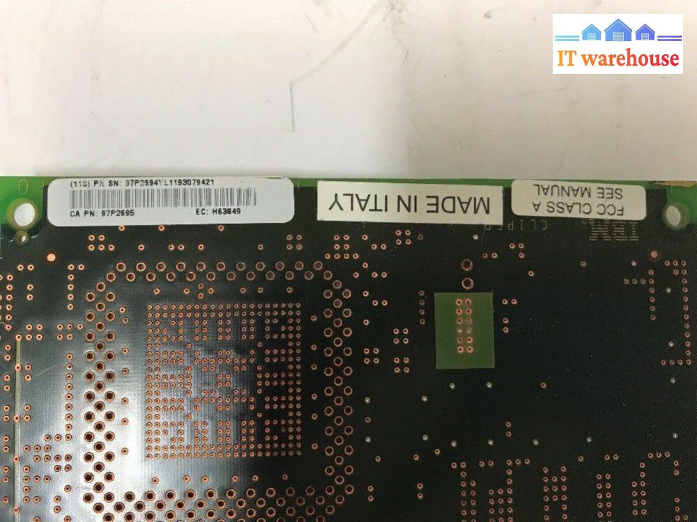 Ibm Combined Function Pci-X Iop 64Mb As/400 2844 9406 97P2694 97P2695 53P4930