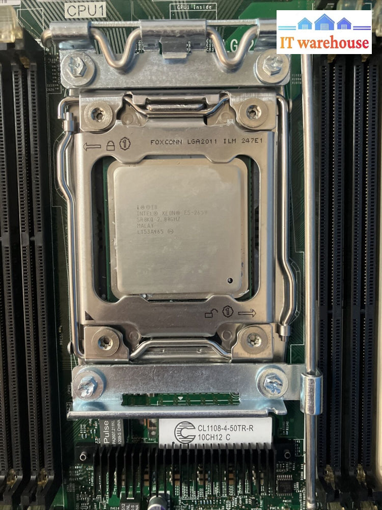 Ibm System X3650 M4 Lga2011 Server Mother Board 00D2888 With 2 Xeon E5-2650 Cpu~