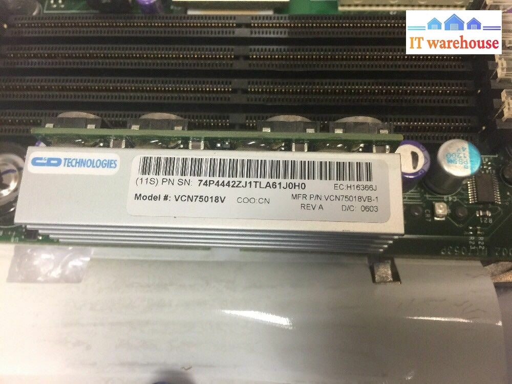 - Ibm X Series Server Ram Module Vcn75-018V Vcn75018Vb @@@