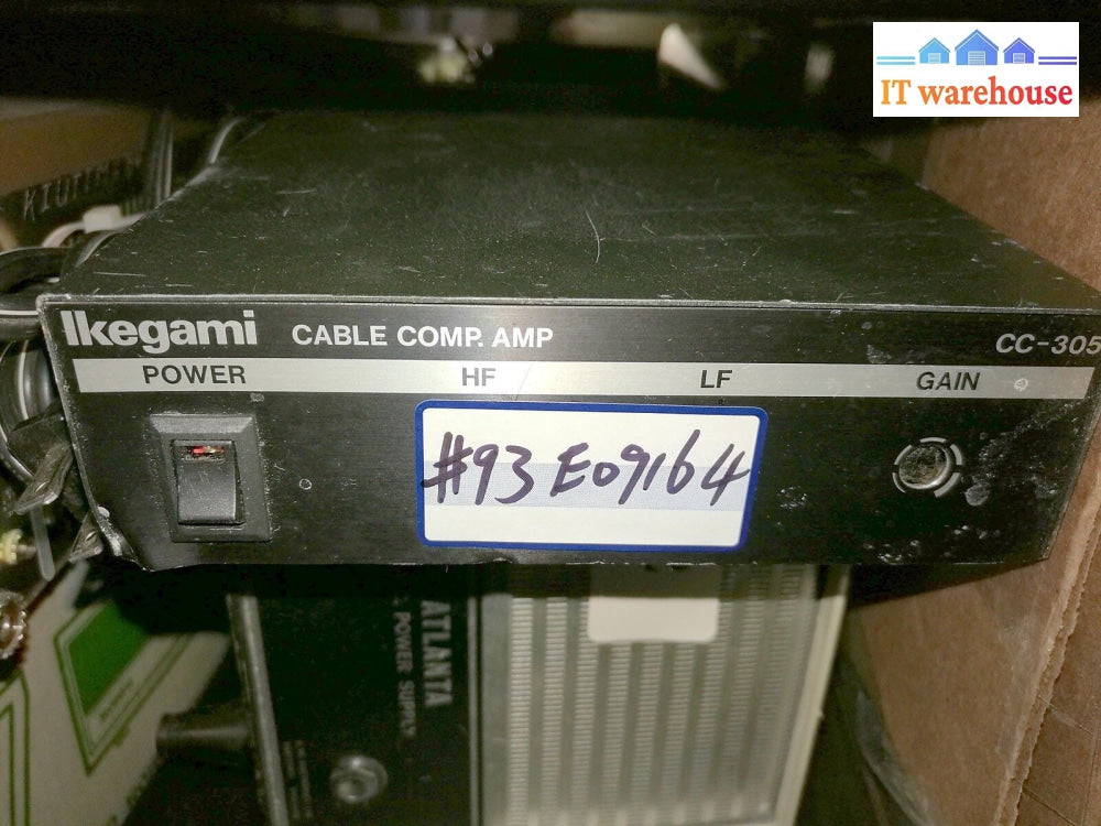 +IKEGAMI CABLE COMP.AMPLIFIER CC-305