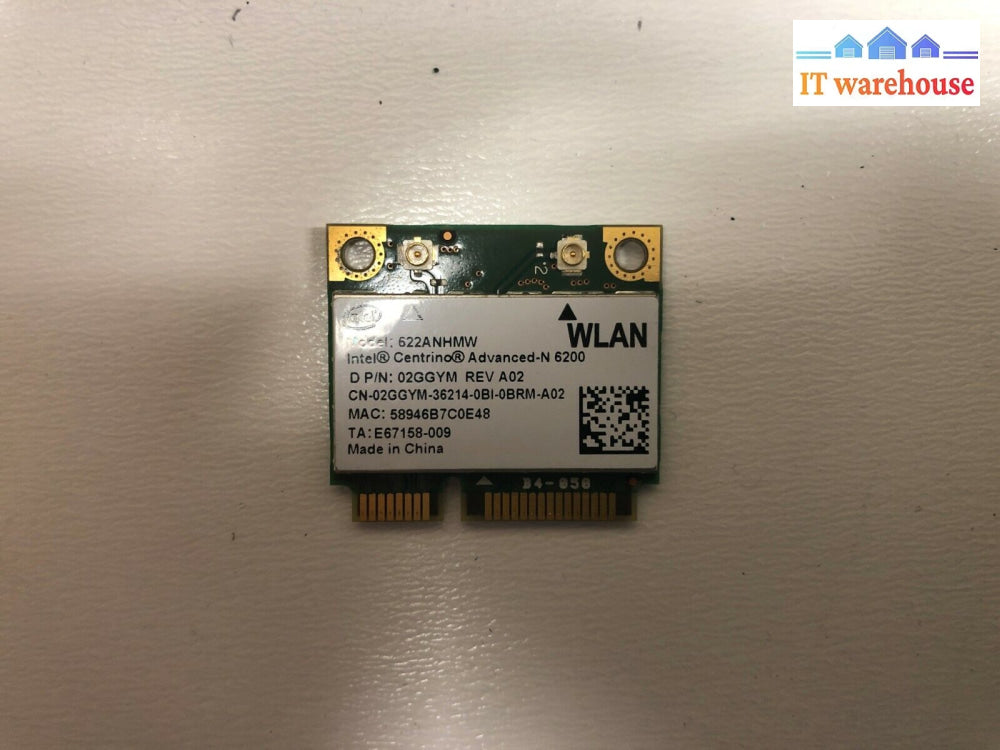 * Intel 622Anhmw Mini Pcie Wireless Card For Toughbook Cf-30 @@@