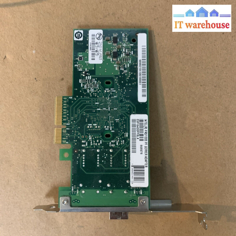 INTEL D53758-003 PRO/1000 PT SINGLE PORT NETWORK ADAPTER PCIe