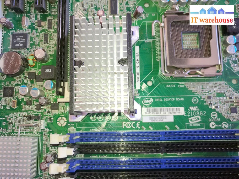 - Intel Dq35Joe D82085-701 Mainboard (No Cpu)(#73-1)