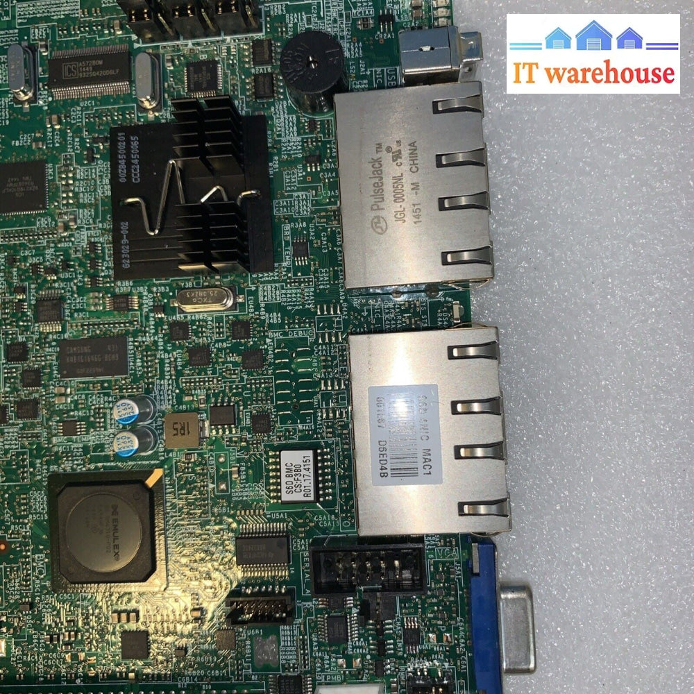 Intel S1600JP R1000 LGA 2011 DDR3 Server Motherboard G42643 W/E5-2609 V2 CPU