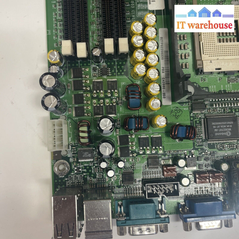 Intel Se7210Tp1-E S.478 Pci - X Ata Sata 2Xlan C42680-650 Motherboard