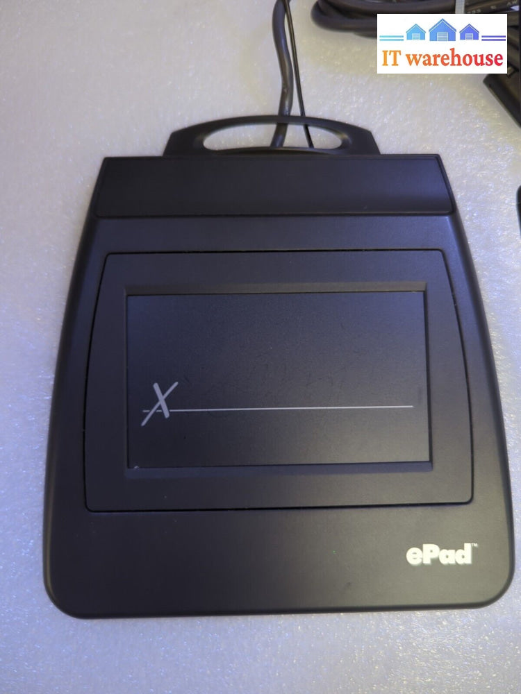Interlink Epad Usb Electronic Signature Capture Pad 54-65885 W/ Stylus -