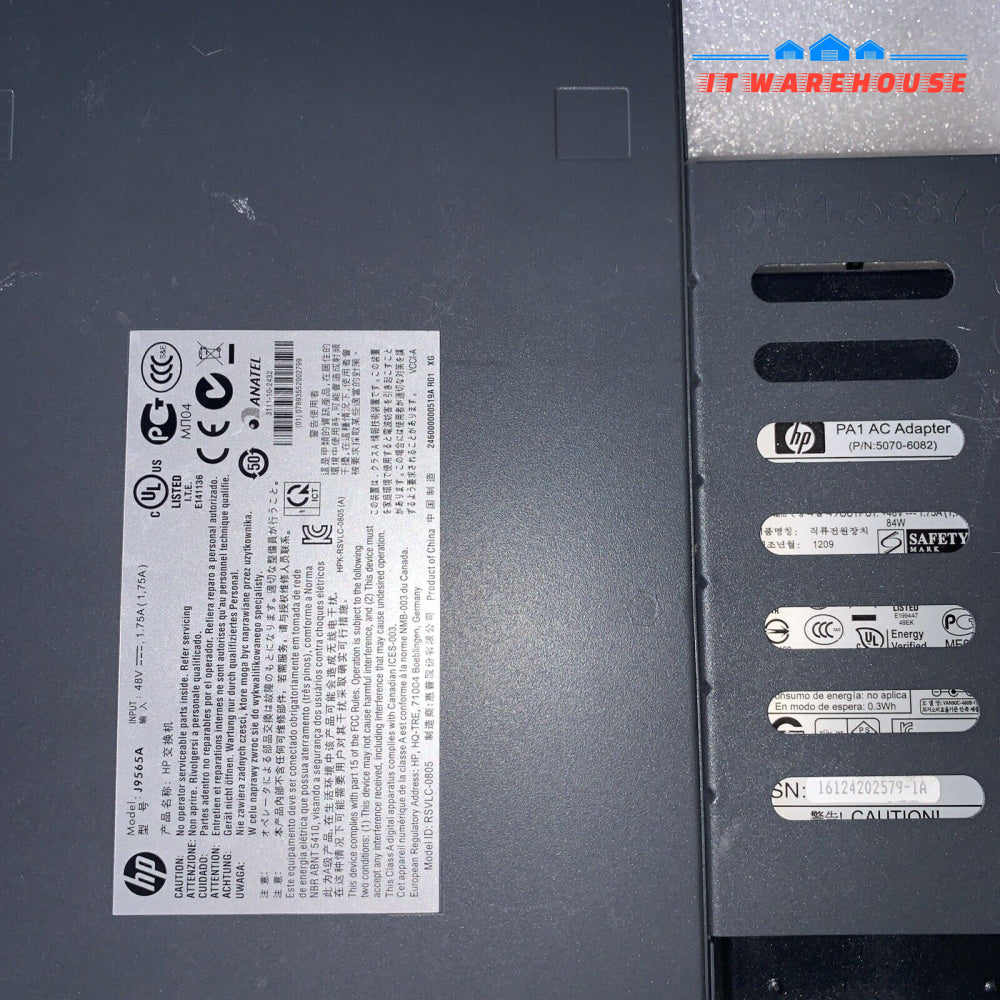 J9565A I Hp 2615-8-Poe Switch + Psu
