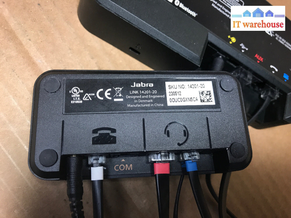 Jabra GO GO6400BS / 6470 Touchscreen Basestation 6470-15-207-505 & Link 14201-20