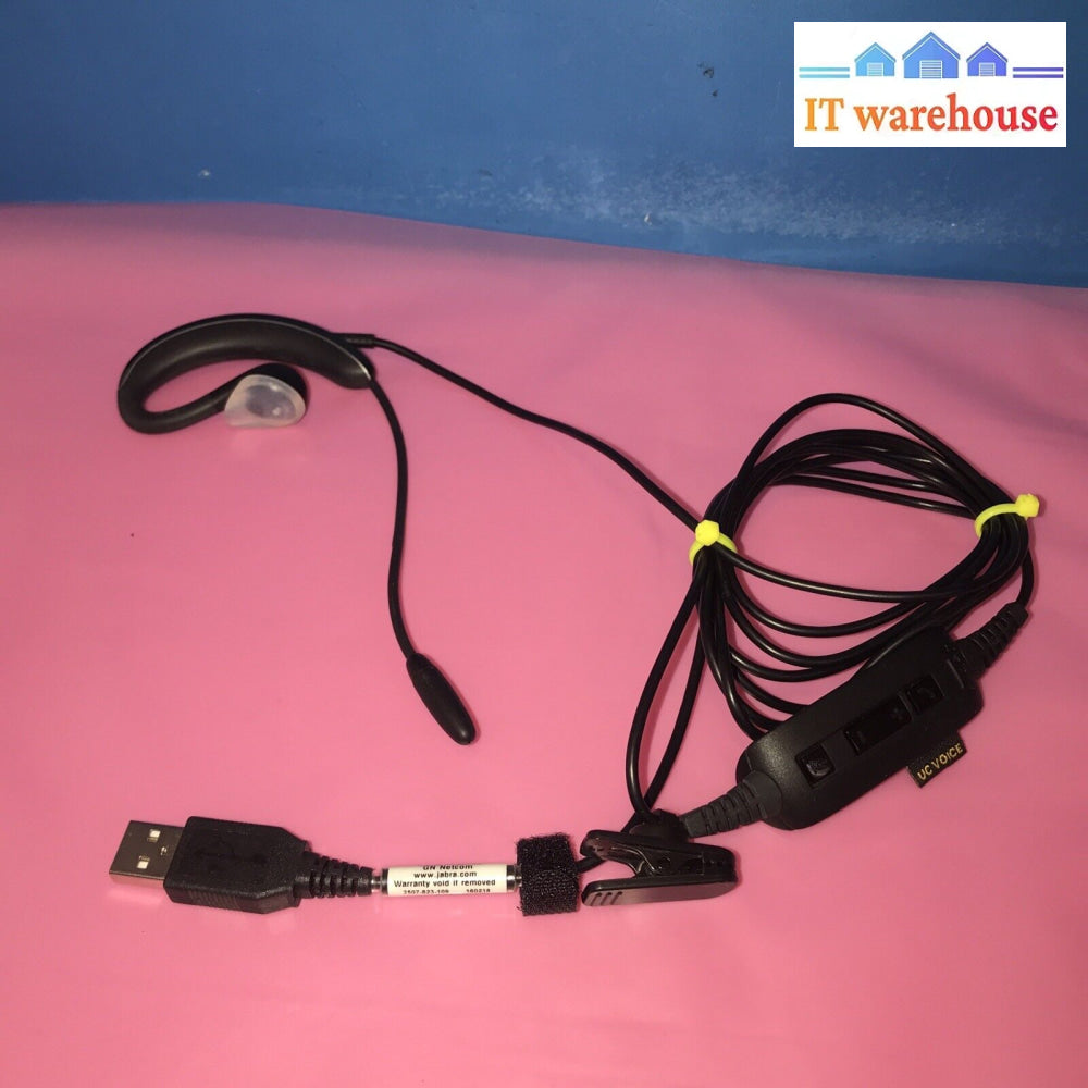 Jabra Uc Voice 250 Hsc008 Hd Corded Usb Ear Hook Headset