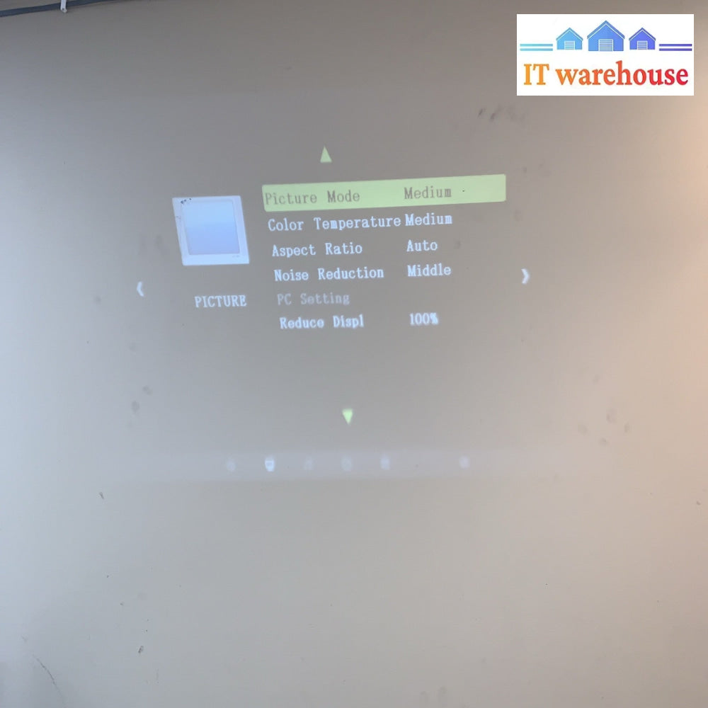Jinhoo Mini Overhead Projector PJ0531 Model M10 Full HD 1080P with Remote