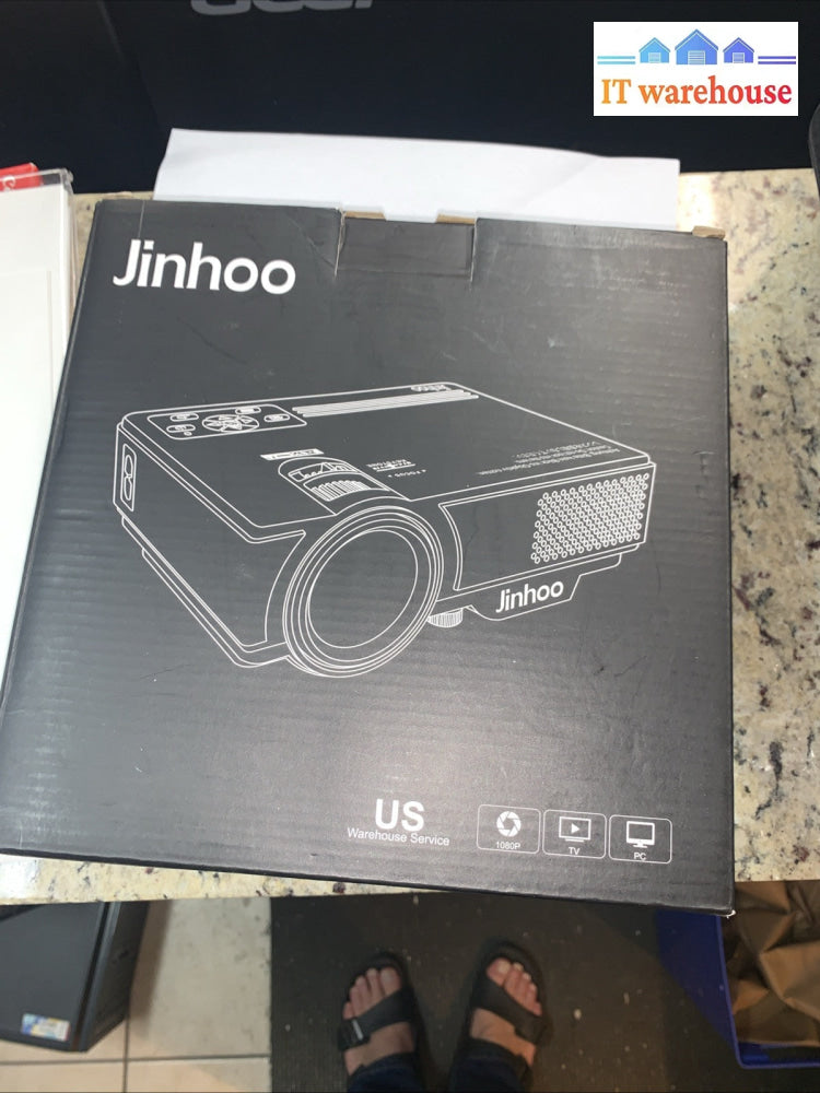 Jinhoo Mini Overhead Projector PJ0531 Model M10 Full HD 1080P with Remote