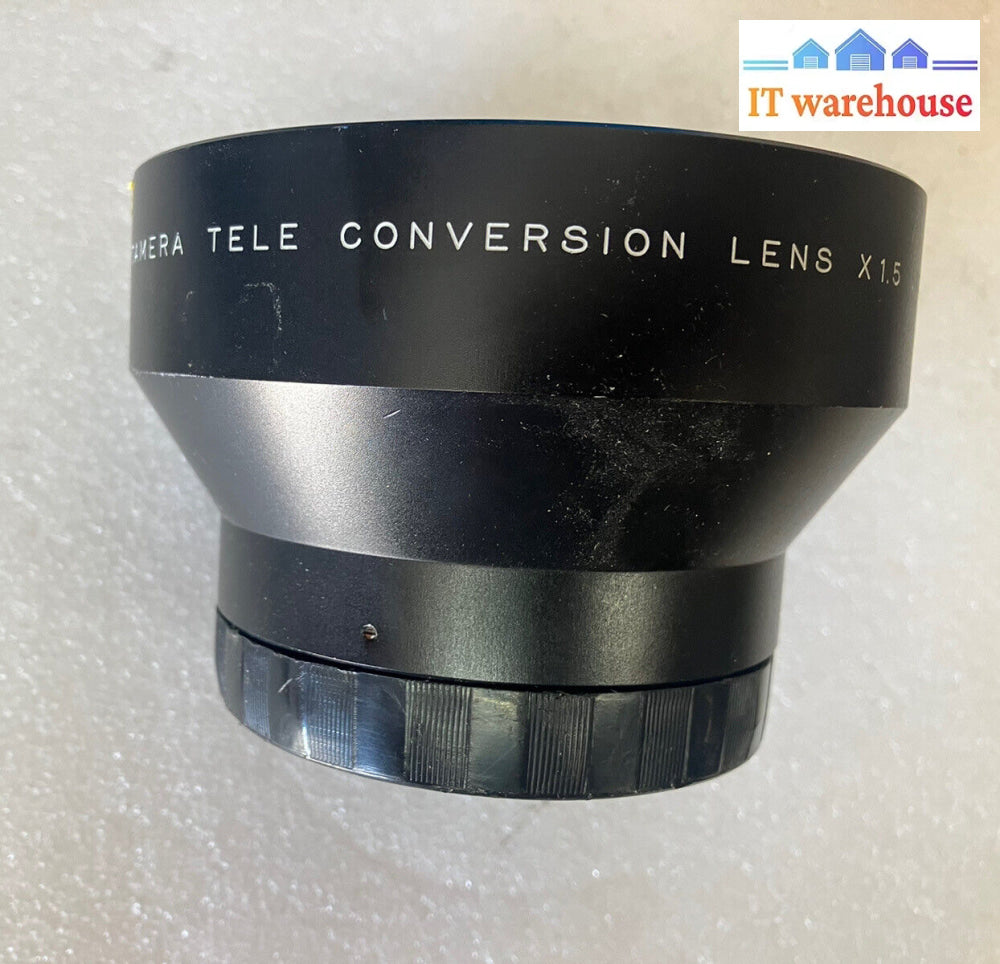 ~ Jvc Japan Victor Company Hz-Tcl-11 Tv Camera Tele Conversion Lens X 1.5