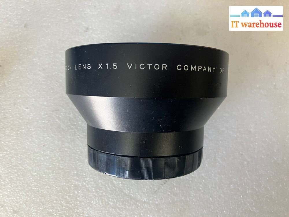 ~ Jvc Japan Victor Company Hz-Tcl-11 Tv Camera Tele Conversion Lens X 1.5