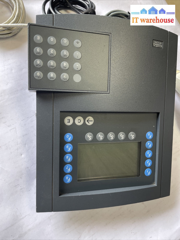 Kaba Benzing B-Net 95 40 Time Attendance Clock w/scanner