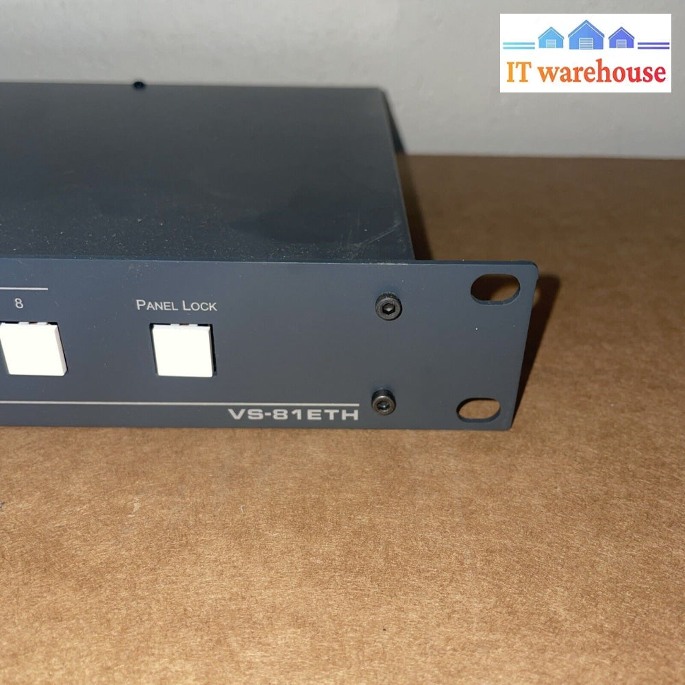 Kramer 8 Channel Ethernet 8X1 Cat 5 Twisted Pair Switcher Vs-81Eth