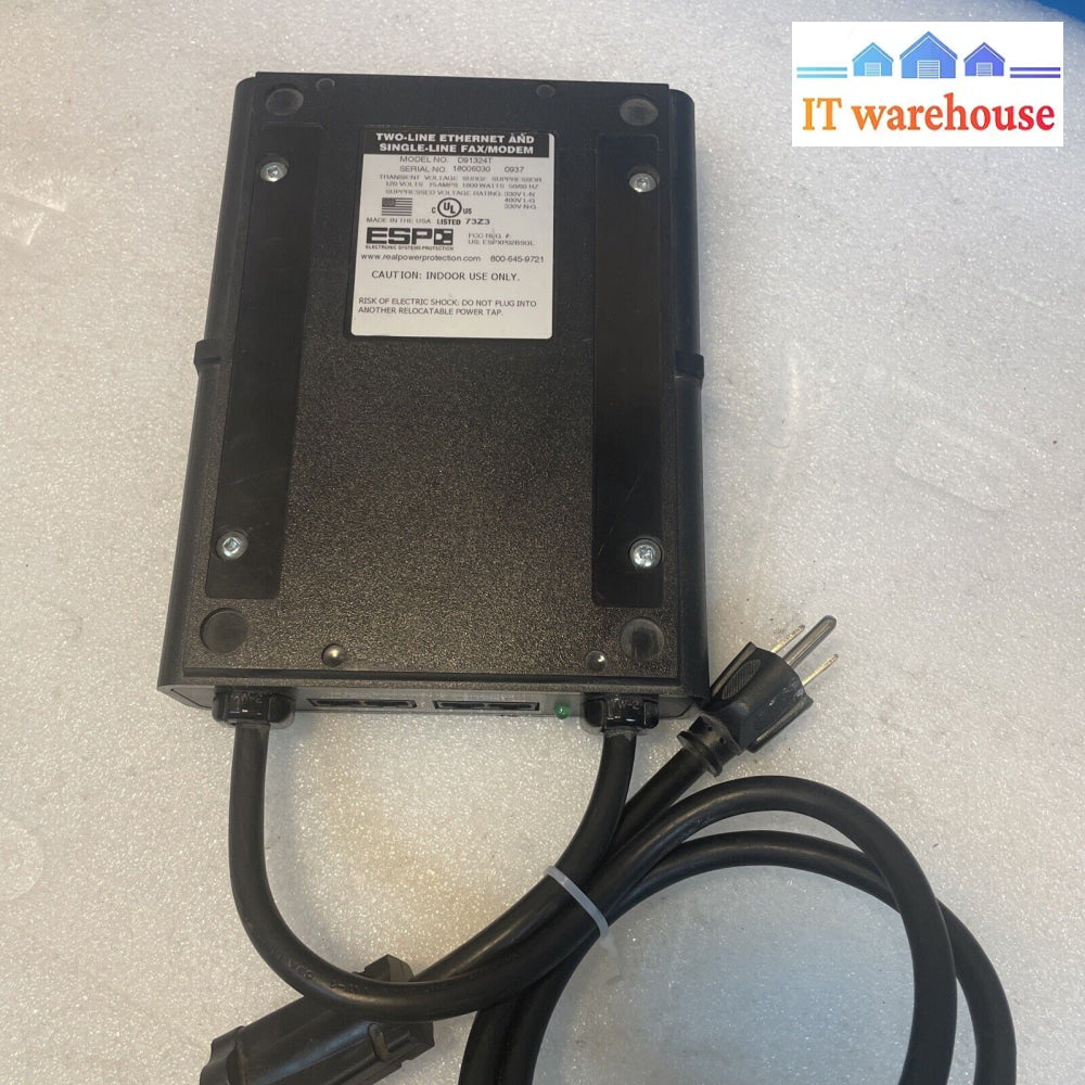 Kyocera D91324T Digital Qc Surge Protector 120V/15A Network