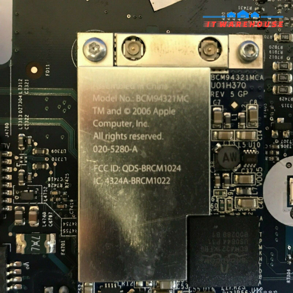 Late2006 Apple iMac 24" A1200 All-In-One 820-1984-A Motherboard W/C2D T7400 CPU