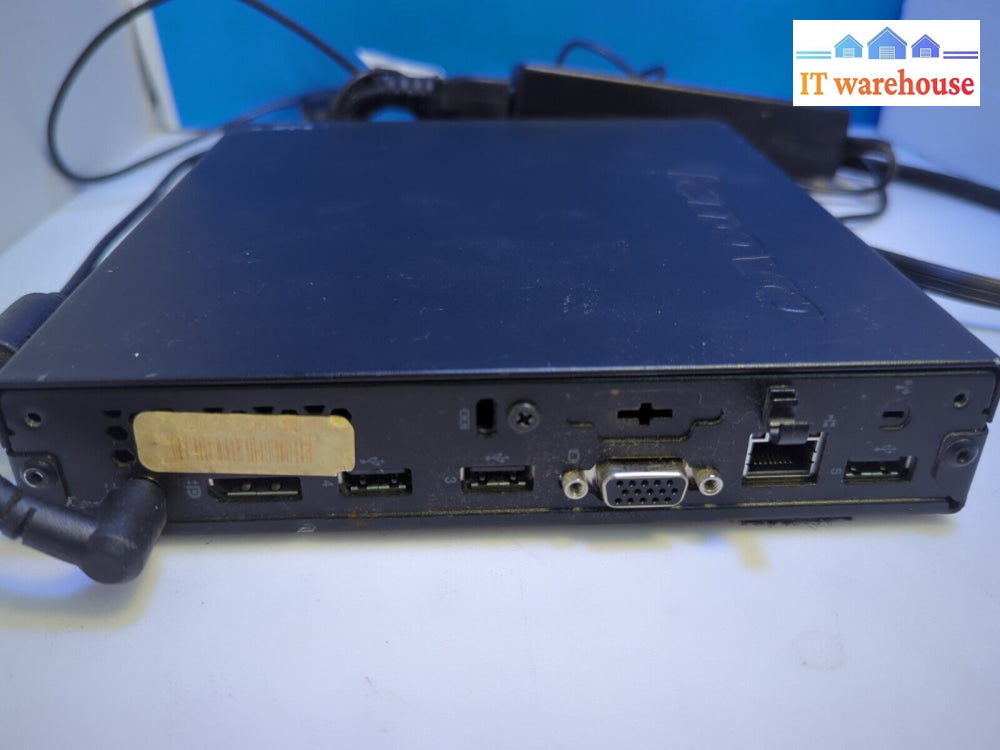 Lenovo Thinkcentre M72E Tiny Pc Intel G2020T Cpu/ 8Gb Ram/240Gb Ssd/Win10 /Ac -