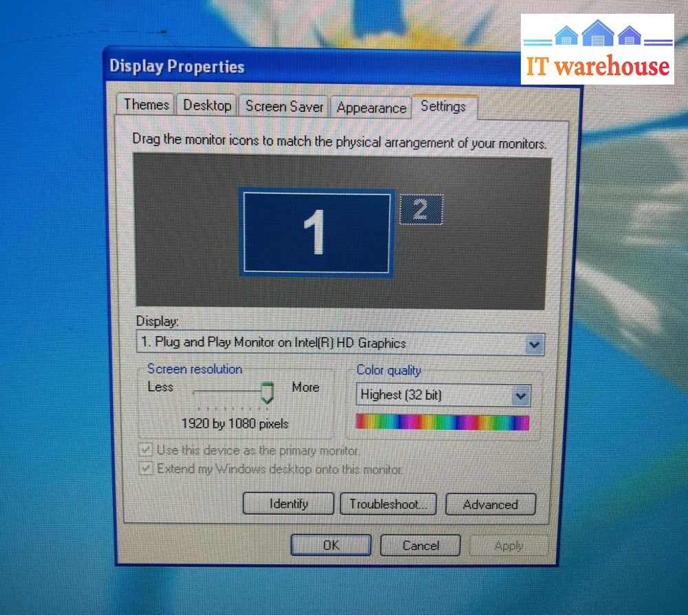 ~ Lenovo Thinkcentre M82 Desktop Core I3-3220 Cpu / 4Gb Ram 320Gb Hdd Win Xp