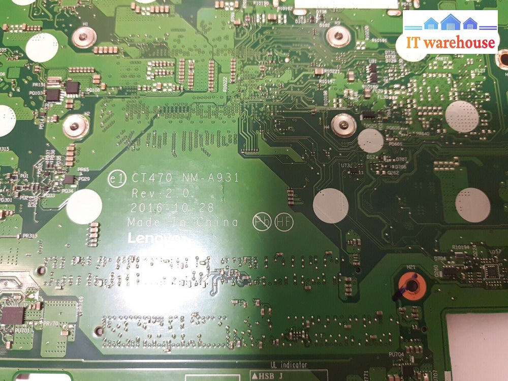 - Lenovo ThinkPad T470 Mainboard CT470 NM-A931 U37 DDR4 Tested