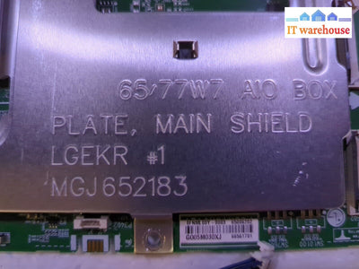 - Lg 65’ Tv 65Wu960H Main Shield Board 65/77W7 Mgj652183 G005M030Xj