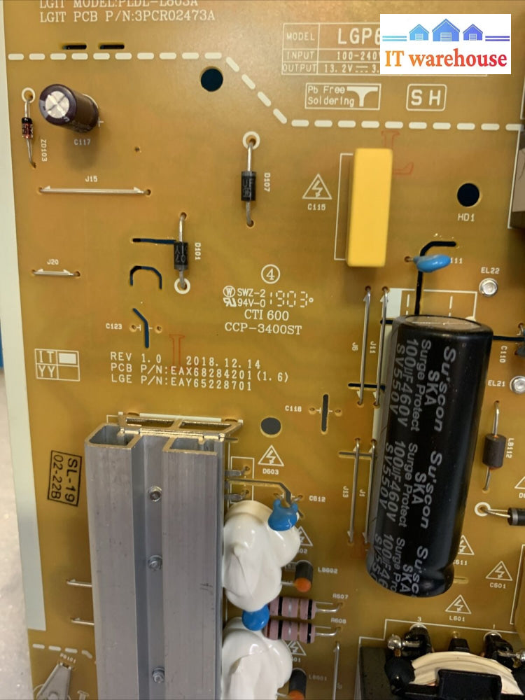 Lg 65Um7300Aue Power Supply Board Lgp65T-19U1