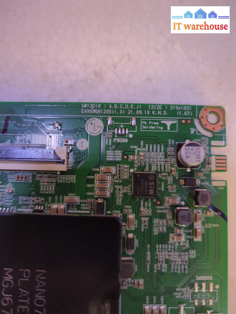 - Lg Ebt67228503 (Eax69581205) Main Board For 65’ 65Uq7070Zue Tv Tested