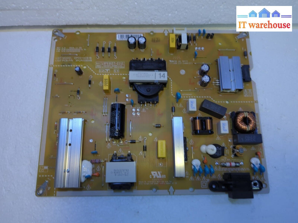 - Lg Lgp6065T-21U1 Eax69502502 Power Supply Board For 65Uq7070Zue Tv Tested