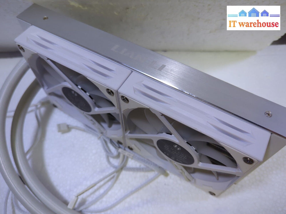 - Lian Li Galahad Aio 240 Rgb White Cpu Liquid Cooler (Missing Parts Read)