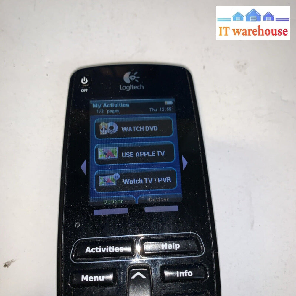Logitech Harmony One Touch Screen Universal Remote & Charging Dock