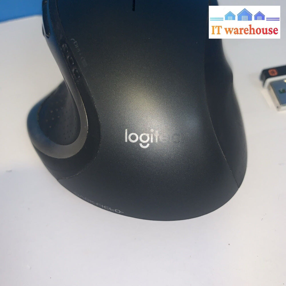 Logitech Performance Mx Wireless Mouse + Usb Dongle Rechargeable Battery