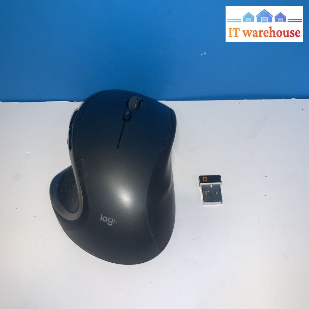 Logitech Performance Mx Wireless Mouse + Usb Dongle Rechargeable Battery