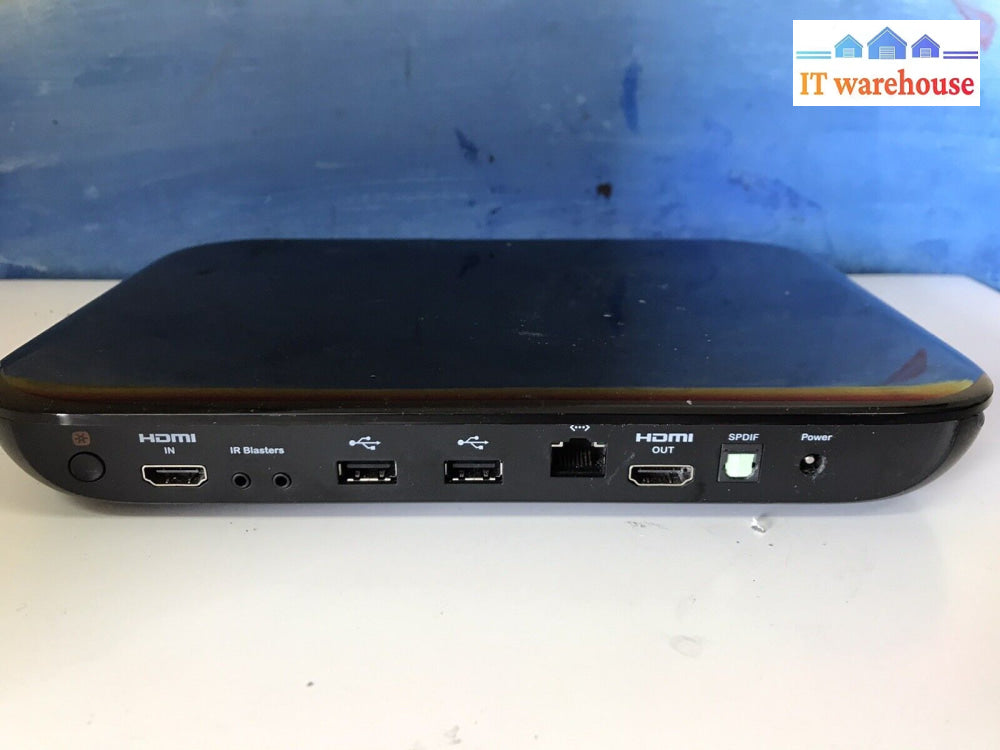 ~ Logitech Revue Tv Media Streamer 870-000001 Model D-R0001 With Adapter