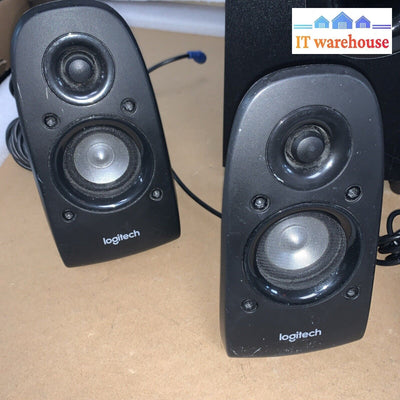 Logitech Z506 Surround Sound Home Theater Speaker System - Black - Tested