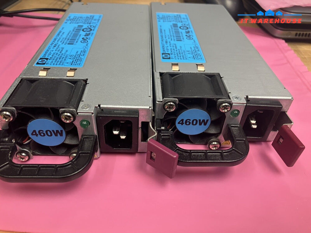 ~ Lot 2X Hp Hstns-Pr17 499250-301 511777-001 460W Server Power Supply For G6 G7