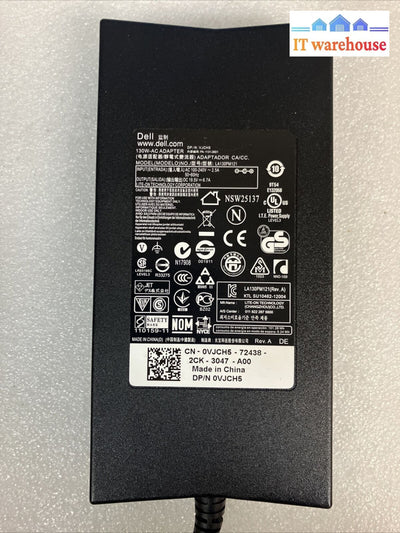 ~ Lot 5X Genuine Dell 19.5V 6.7A 130W Laptop Ac Charger La130Pm121 Vjch5 W/ Cord