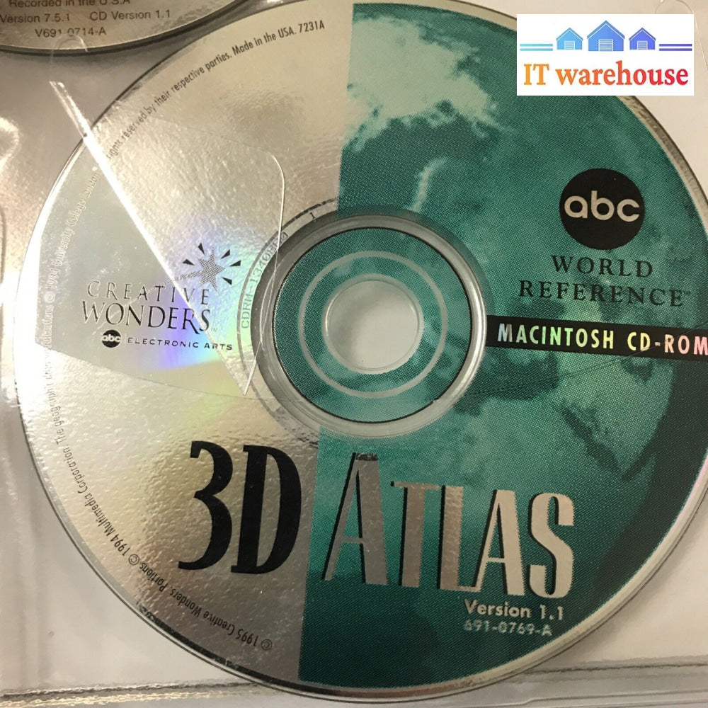 Lot Of 10 Cds For Mac See The Pictures Below Details