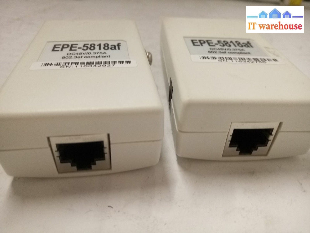 - Lot Of 11 Engenius Epe-5818Af 1-Port Poe Injector 802.3Af