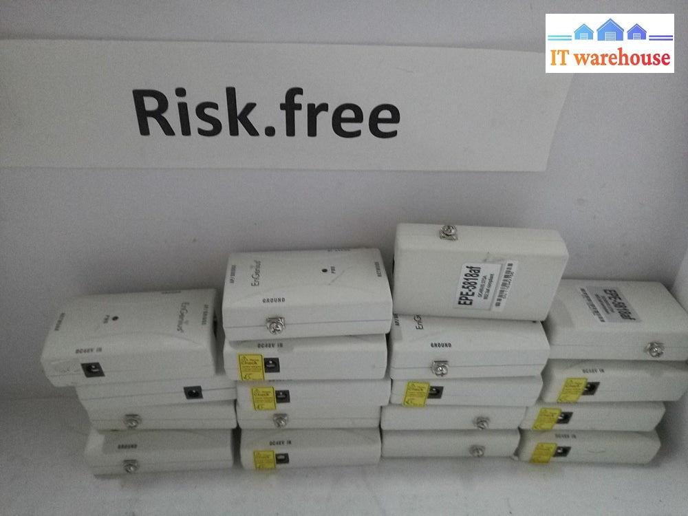 - Lot Of 11 Engenius Epe-5818Af 1-Port Poe Injector 802.3Af