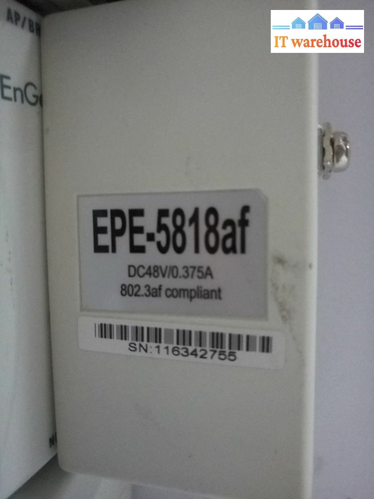 - Lot Of 11 Engenius Epe-5818Af 1-Port Poe Injector 802.3Af