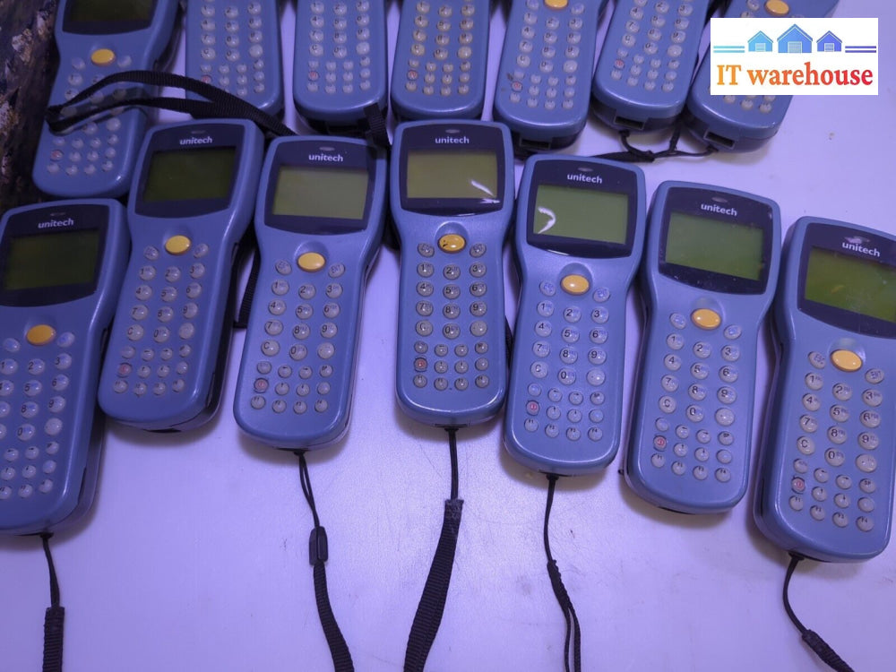 Lot Of 14 Unitech Pt630 Pt630D Data Collection Terminal