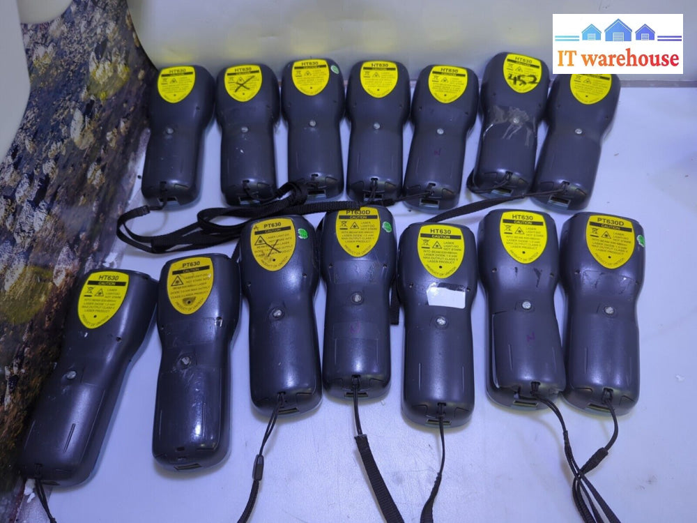 Lot Of 14 Unitech Pt630 Pt630D Data Collection Terminal