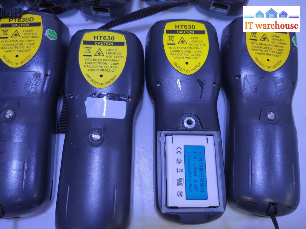 Lot Of 14 Unitech Pt630 Pt630D Data Collection Terminal