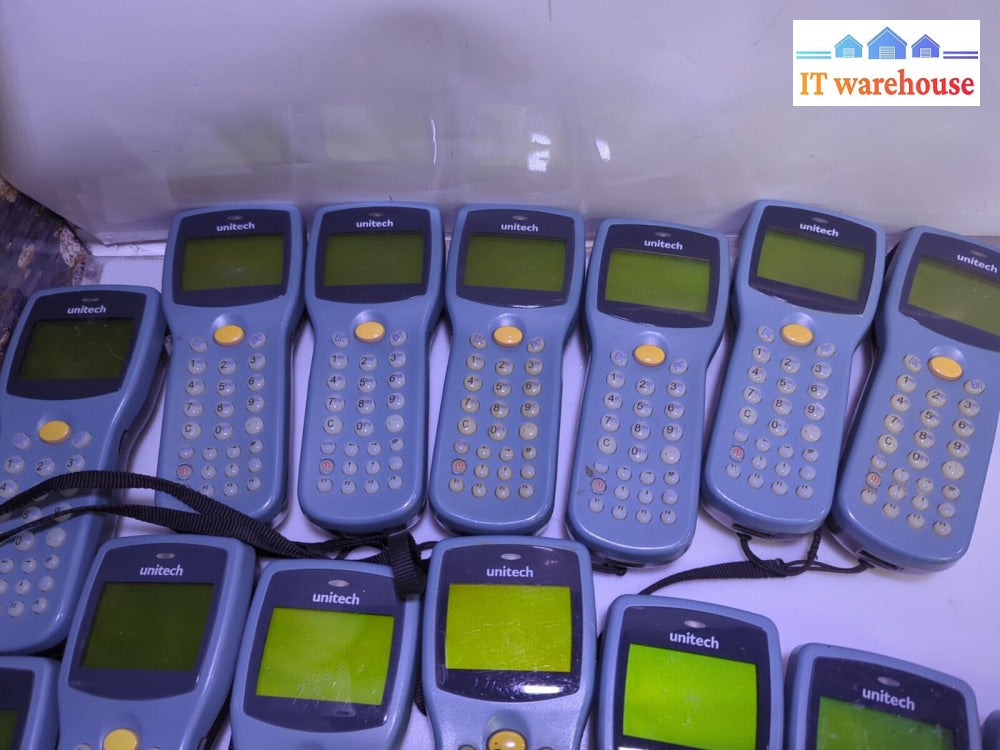 Lot Of 14 Unitech Pt630 Pt630D Data Collection Terminal